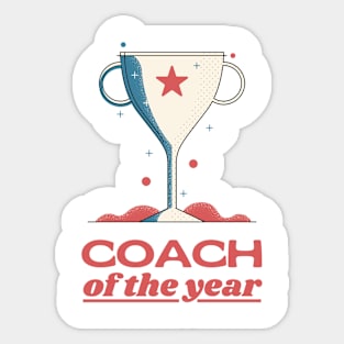 Coach of the year Sticker